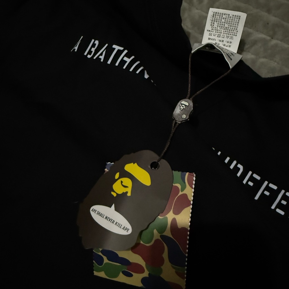 Bape Black Graphic Tee